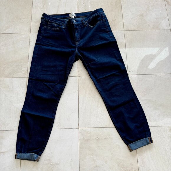 J. Crew Toothpick Ankle Denim Jeans Size 32 - Picture 1 of 3
